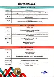 SEMINÁRIO DE EDUCAÇÃO EMPREENDEDORA 2